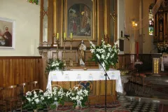 Nawiedzenie Kopii Cudownego Obrazu Matki Bożej Częstochowskiej w Parafii Koszyce 19-20 maja 2008