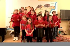 Schola MAGDALA podczas Przeglądu Kolęd i Pastorałek 21.01.2018